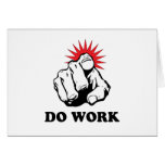 Do Work cards