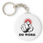 Do Work keychains