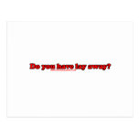 Do You Have Lay Away Post Cards