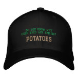 DO YOU KNOW WHY IRISH EYES ARE SMILING?- HAT embroidered hats