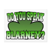 Do You Speak Blarney Postcard