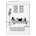 Do You Want To Talk About That? Greeting Card
