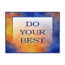 DO YOUR BEST POST CARDS