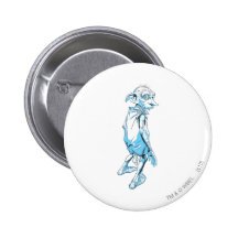 Dobby Looking Over 1 Pinback Button