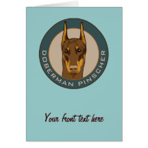 Doberman Badge, Red Card