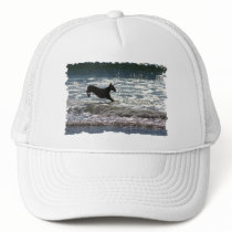 Doberman - Black - Ocean Leap Mesh Hats