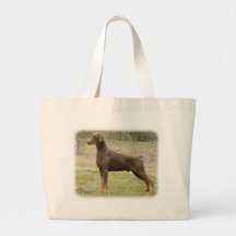 Doberman Canvas Bags