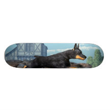 Doberman Custom Skateboard