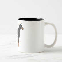 Doberman Duke Coffee Mugs