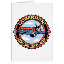 Doberman! Greeting Card