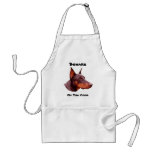 Doberman Pinscher Beware Of Cook Funny Apron