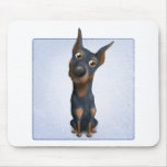Doberman Pinscher (Black and Tan) mousepads