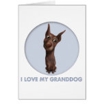 Doberman Pinscher (Fawn) Granddog cards