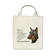 Doberman Pinscher Gifts Bag
