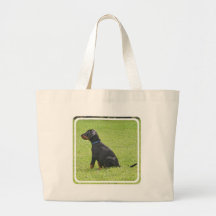 Doberman Pinscher Puppy Canvas Bag