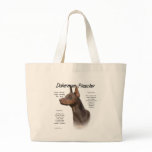 Doberman Pinscher (red) History Design bags