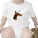 Doberman Pinscher (red) Mum 2 t-shirts