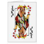 Doberman Red Joker cards
