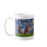Doberman (red) - Starry Night mugs