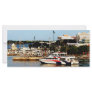 Dock at King's Wharf Bermuda Customized Rack Card