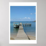 Dock in The Sun Posters