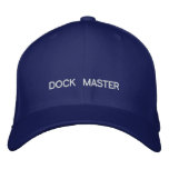 Dock Master Embroidered Cap embroidered hats