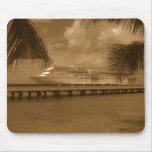 Docked in Cozumel Mousepads