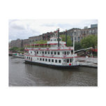 Docked Riverboat Savannah Georgia Postcards