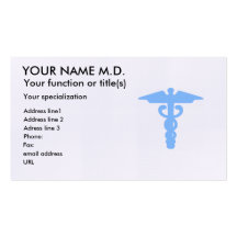 Doctor 1 business card template