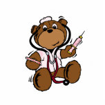 Doctor Bear Lady photo sculptures