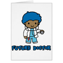 Doctor (boy) greeting card