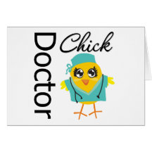 Doctor Chick Greeting Cards