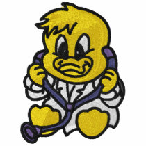 Doctor Duck Embroidered Shirt