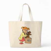 Doctor (girl) tote bags