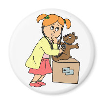 Doctor (girl) fridge magnets
