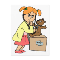 Doctor (girl) postcards