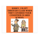 DOCTOR joke Postcard