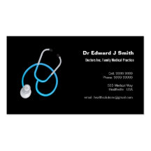Doctor MD Medical Business Card Design Template