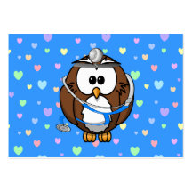 Doctor Owl Business Card Templates