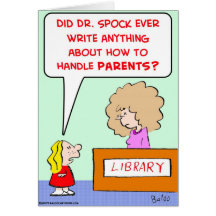 doctor spock handle parents greeting cards