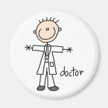 Doctor Stick Figure Magnet