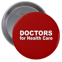 Doctors for health care buttons