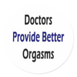 Doctors Provide Better Orgasms stickers