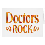 Doctors Rock Greeting Card
