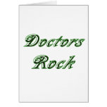 Doctors rock greeting cards