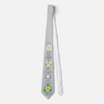Doctrine of the Holy Trinity Outline Tie (Silver)