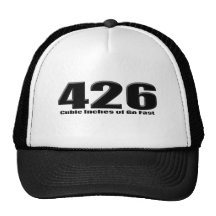 Dodge 426 Hemi Mopar Go Fast Hats