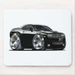Dodge Challenger Black Car mousepads