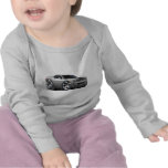 Dodge Challenger Silver/Grey Car T Shirt