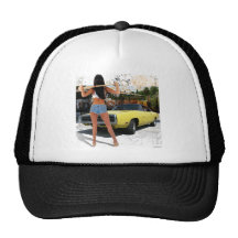 Dodge Charger Chick Mesh Hat